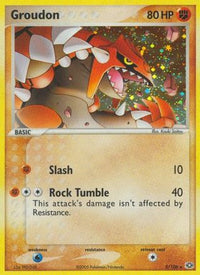 Groudon (5/106)  - Emerald Holofoil