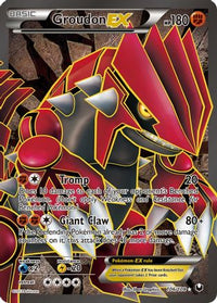 Groudon EX (Full Art) (106/108) - Dark Explorers Holofoil