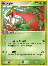 Grovyle (7/17)  - POP Series 4