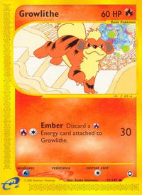 Growlithe (51/147)  - Aquapolis
