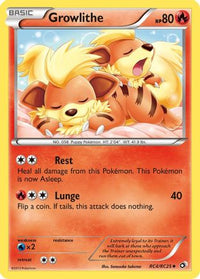 Growlithe (RC4/113)  - Legendary Treasures Radiant Collection Holofoil