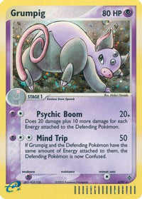Grumpig (6/97)  - Dragon Holofoil