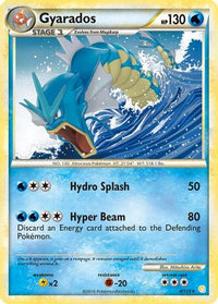 Gyarados (4/123) - HeartGold SoulSilver Holofoil