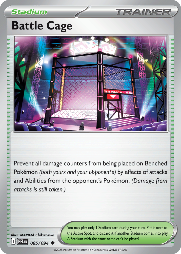 Battle Cage (85/094) - ME02 Phantasmal Flames