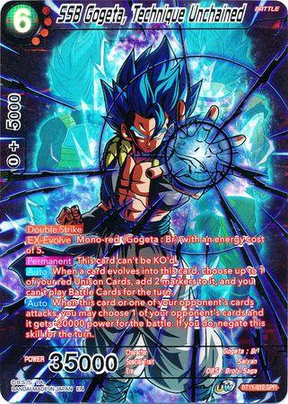 SSB Gogeta, Technique Unchained (SPR) (BT11-012) [Vermilion Bloodline 2nd Edition] - POKÉ JEUX
