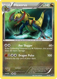 Haxorus (16/20) - Dragon Vault Holofoil