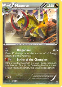 Haxorus (69/101)  - Plasma Blast Holofoil