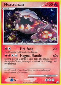 Heatran (3/99) - Arceus Holofoil