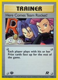 Here Comes Team Rocket! (15/82) - Team Rocket 1st Edition Holofoil
