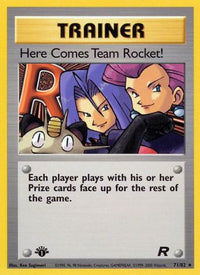 Here Comes Team Rocket! (71/82)  - Team Rocket 1st Edition