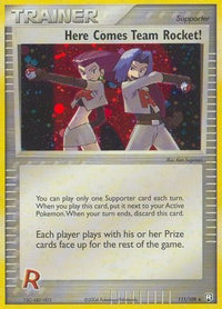 Here Comes Team Rocket! (111/109) - Team Rocket Returns Holofoil
