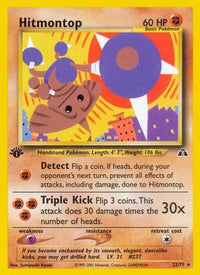 Hitmontop (22/75)  - Neo Discovery Unlimited