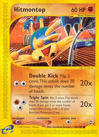 Hitmontop (82/147)  - Aquapolis