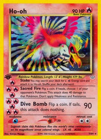 Ho-oh (7/64) - Neo Revelation 1st Edition Holofoil