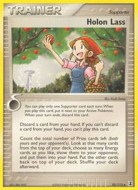 Holon Lass (92/113)  - Delta Species Reverse Holofoil