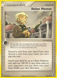 Holon Mentor (75/101)  - Dragon Frontiers Reverse Holofoil