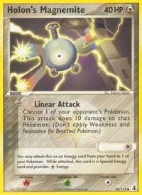 Holon's Magnemite (70/113)  - Delta Species Reverse Holofoil