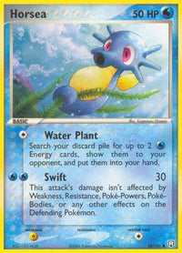 Horsea (58/109)  - Team Rocket Returns Reverse Holofoil