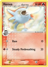 Horsea (Delta Species) (66/110) - Holon Phantoms Reverse Holofoil