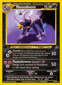 Houndoom (23/75)  - Neo Discovery Unlimited