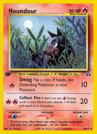 Houndour (24/75)  - Neo Discovery Unlimited