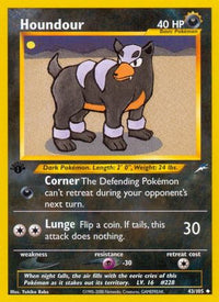 Houndour (43/105) - Neo Destiny 1st Edition