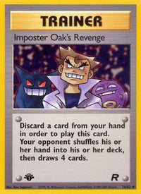 Imposter Oak's Revenge (76/82) - Team Rocket 1st Edition