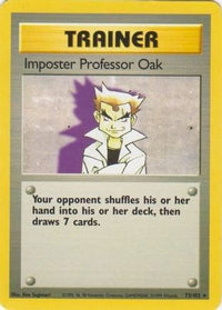 Imposter Professor Oak (73/102)  - Base Set
