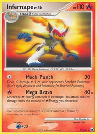 Infernape (22/100)  - Majestic Dawn