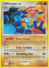 Infernape (3/100) - Stormfront Holofoil