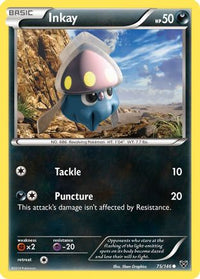 Inkay (75/146)  - XY Base Set