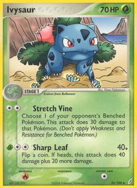 Ivysaur (35/100)  - Crystal Guardians Reverse Holofoil
