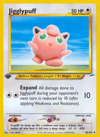 Jigglypuff (44/105) - Neo Destiny 1st Edition