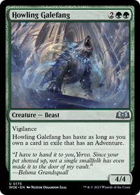 Howling Galefang [Wilds of Eldraine]
