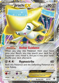Jirachi EX (60/101)  - Plasma Blast Holofoil
