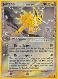 Jolteon (Delta Species) (7/113)  - Delta Species Holofoil