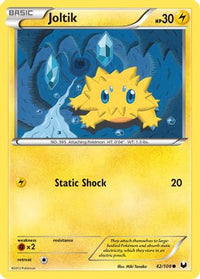 Joltik (42/108)  - Dark Explorers