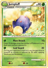 Jumpluff (6/123)  - HeartGold SoulSilver Holofoil