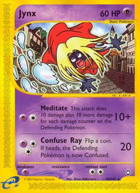 Jynx (18/147)  - Aquapolis