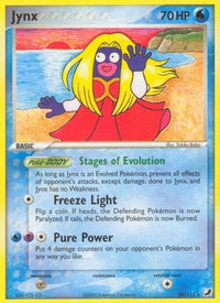Jynx (28/115) (Estampillé) [EX : Forces invisibles] 