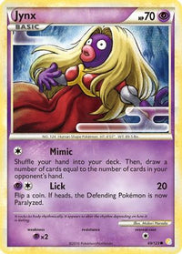 Jynx (69/123)  - HeartGold SoulSilver