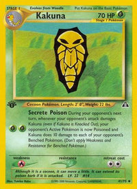 Kakuna (41/75) - Neo Discovery 1st Edition