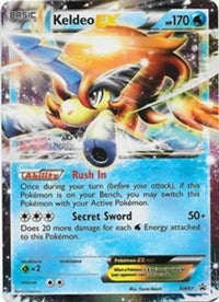 Keldeo EX BW61 (BW61/101)  - Black and White Promos Holofoil