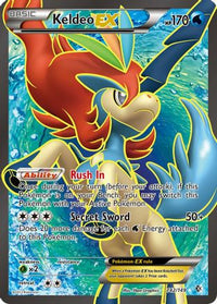 Keldeo EX ( Full Art) (142/149)  - Boundaries Crossed Holofoil