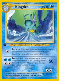 Kingdra (19/64) - Neo Revelation 1st Edition