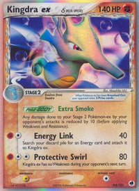 Kingdra ex (Delta Species) (94/101)  - Dragon Frontiers Holofoil