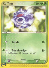 Koffing (54/109)  - Ruby and Sapphire