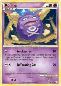 Koffing (70/123)  - HeartGold SoulSilver