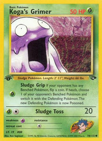 Koga's Grimer (78/132)  - Gym Challenge Unlimited