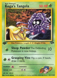 Tangela de Koga (81/132) [Gym Challenge 1ère édition] 